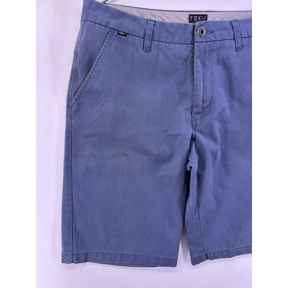 Fox Racing Blue Shorts Size 33 - Picture 2 of 10